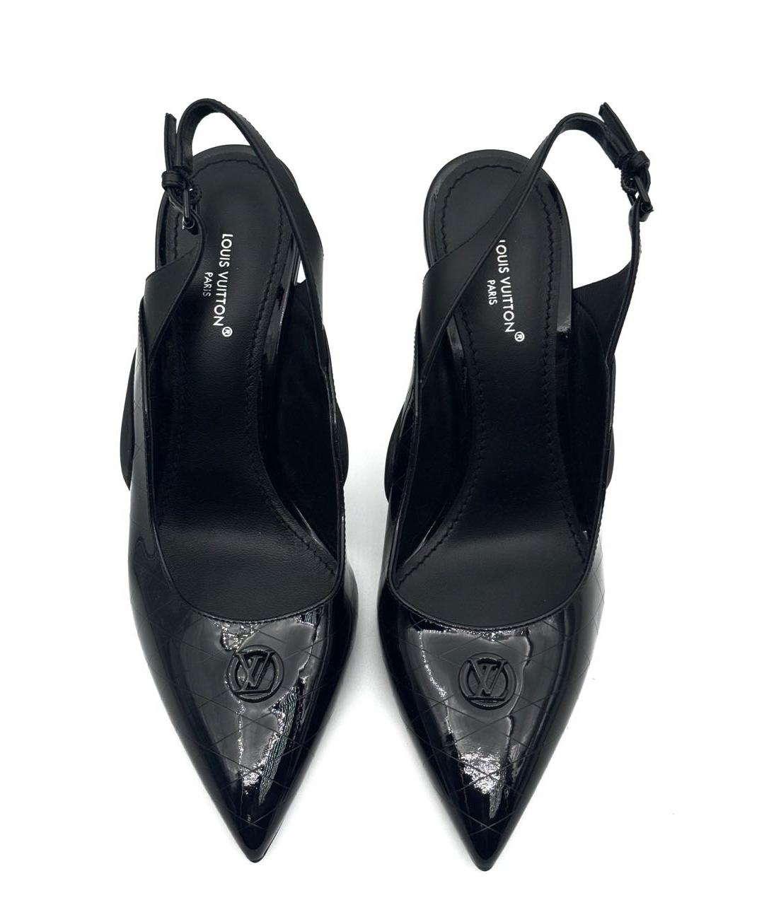 LOUIS VUITTON Черные туфли, фото 4