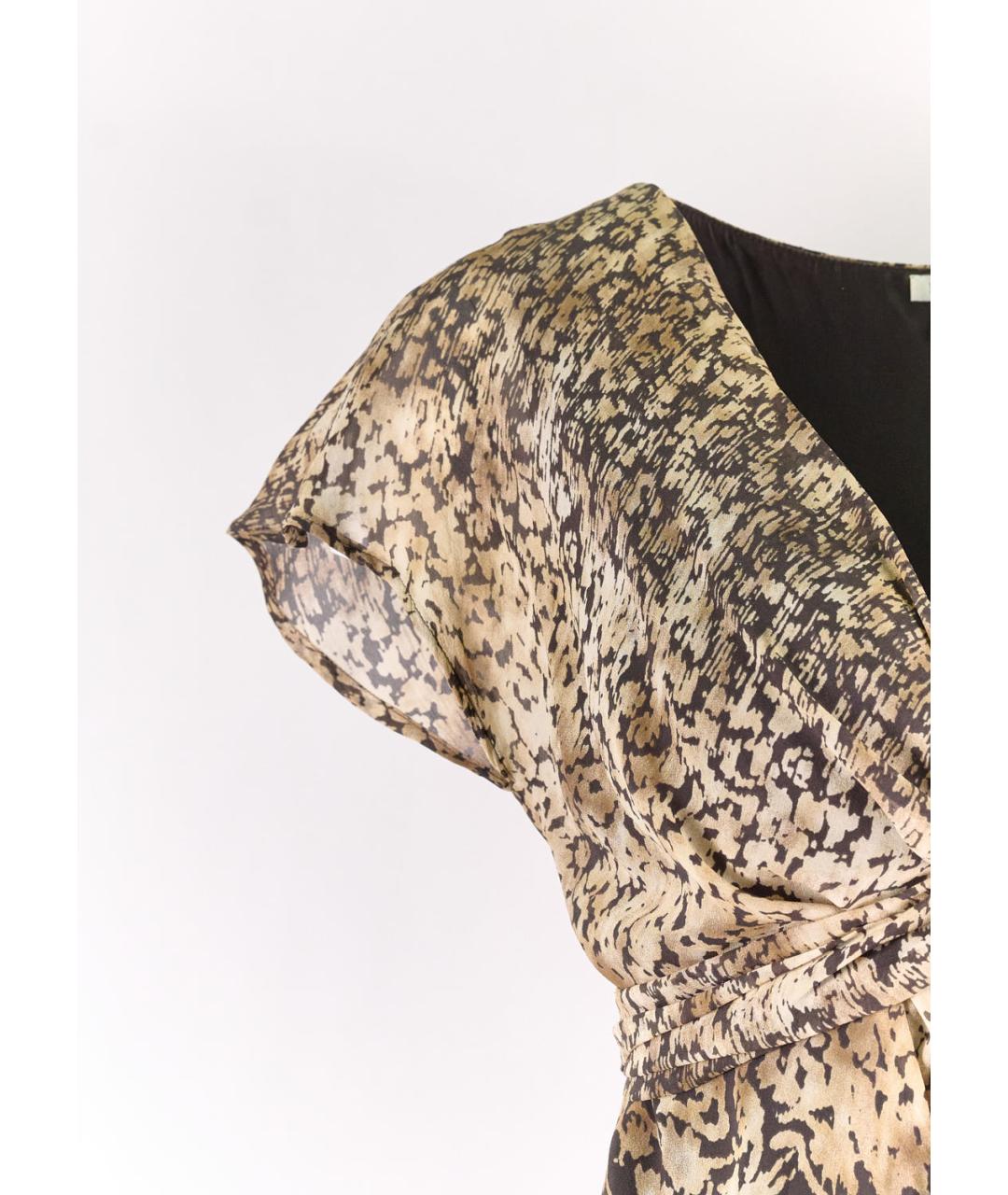 MAX MARA Мульти шелковая блузы, фото 5