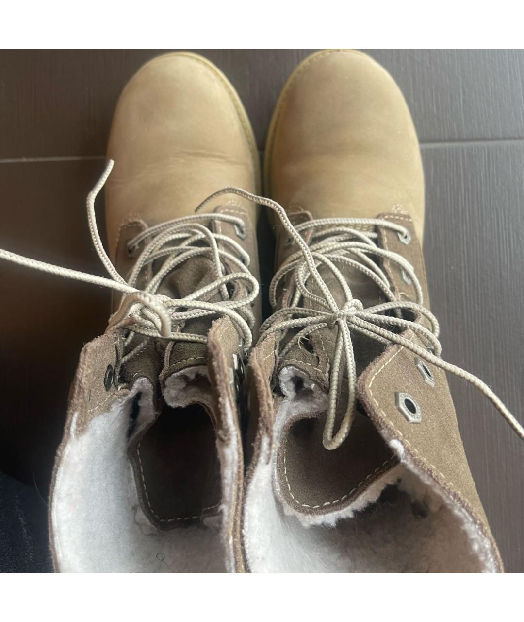 TIMBERLAND Бежевые полусапоги, фото 3