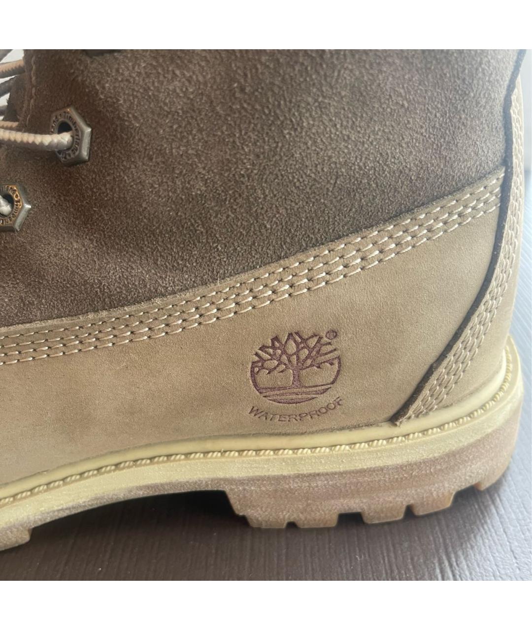 TIMBERLAND Бежевые полусапоги, фото 5