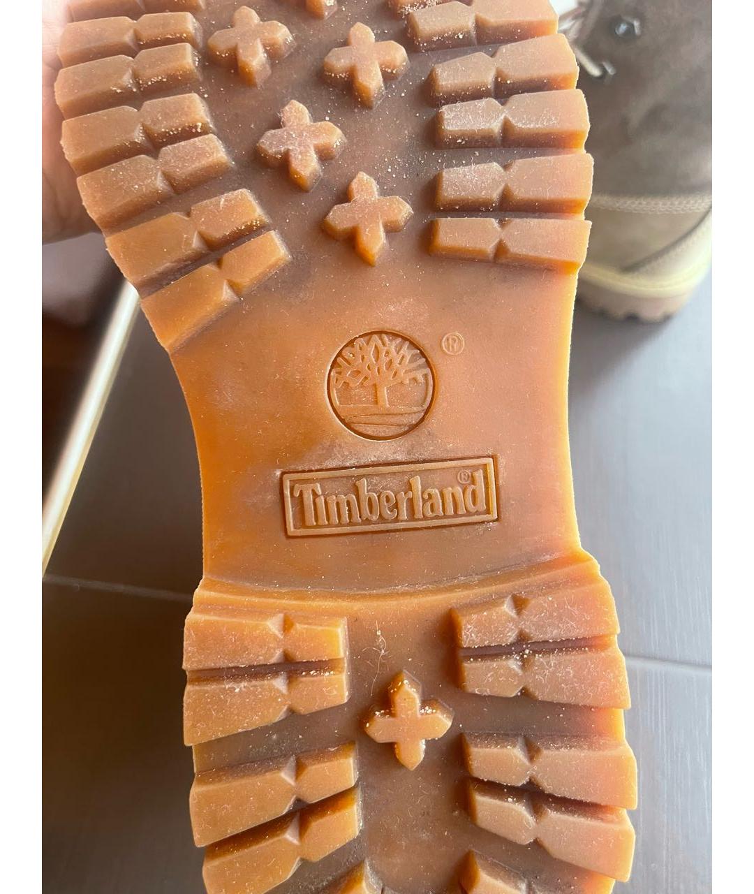 TIMBERLAND Бежевые полусапоги, фото 6
