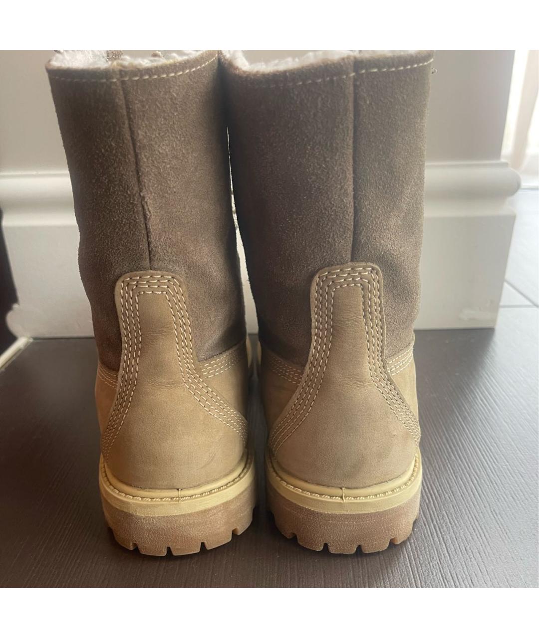 TIMBERLAND Бежевые полусапоги, фото 4