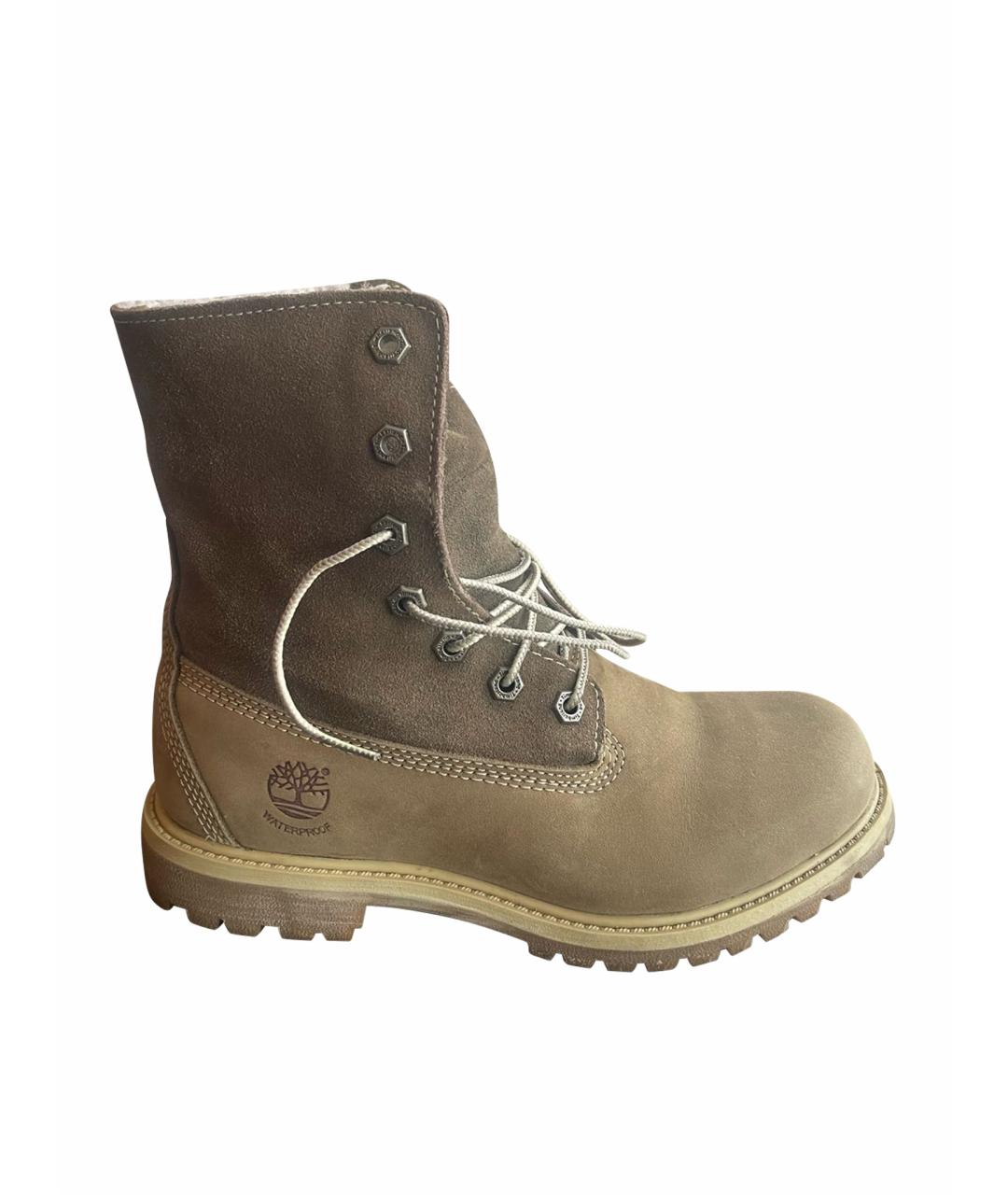 TIMBERLAND Бежевые полусапоги, фото 1