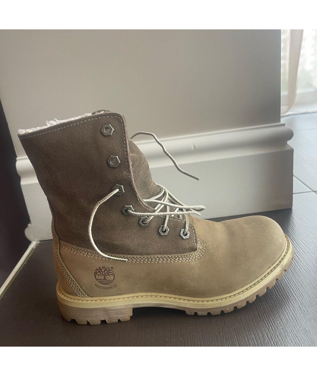 TIMBERLAND Бежевые полусапоги, фото 7