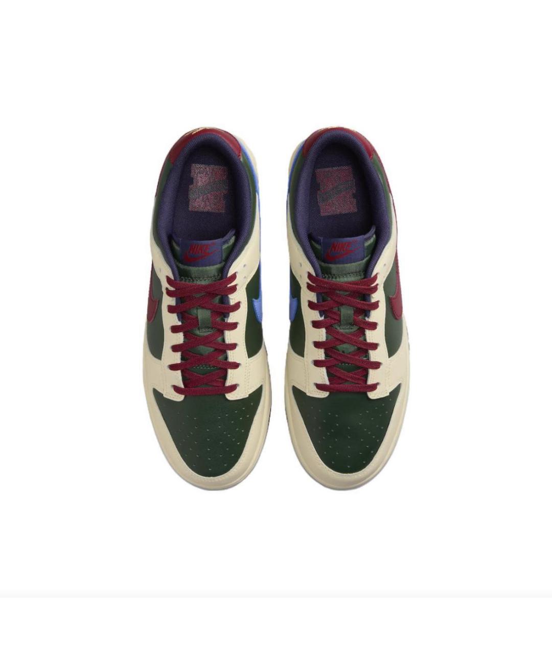 NIKE Мульти кожаные низкие кроссовки / кеды, фото 3