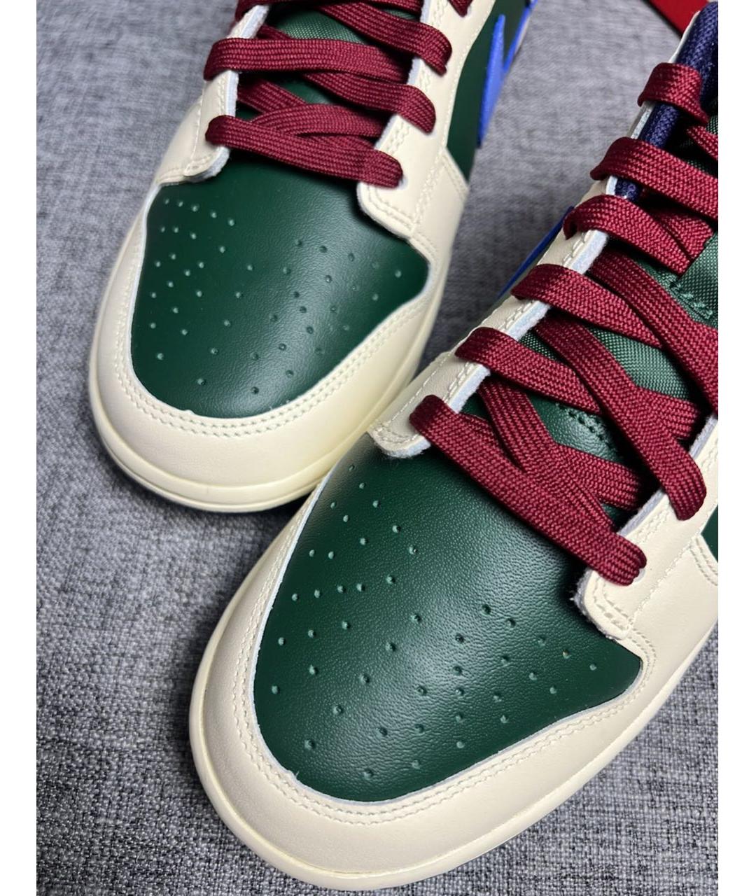 NIKE Мульти кожаные низкие кроссовки / кеды, фото 7