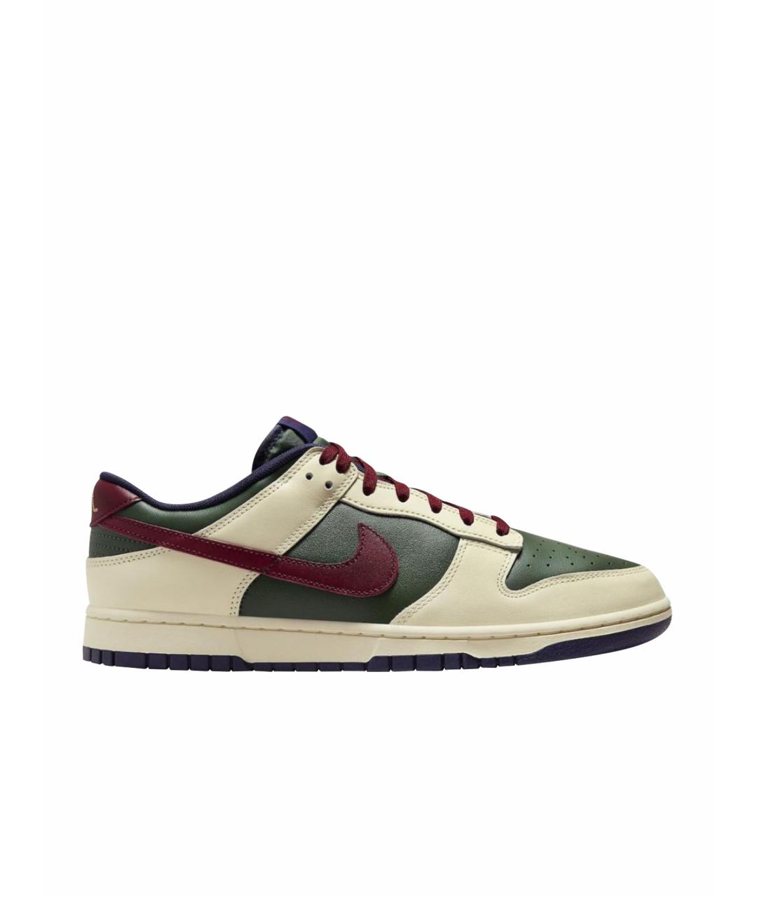 NIKE Мульти кожаные низкие кроссовки / кеды, фото 1