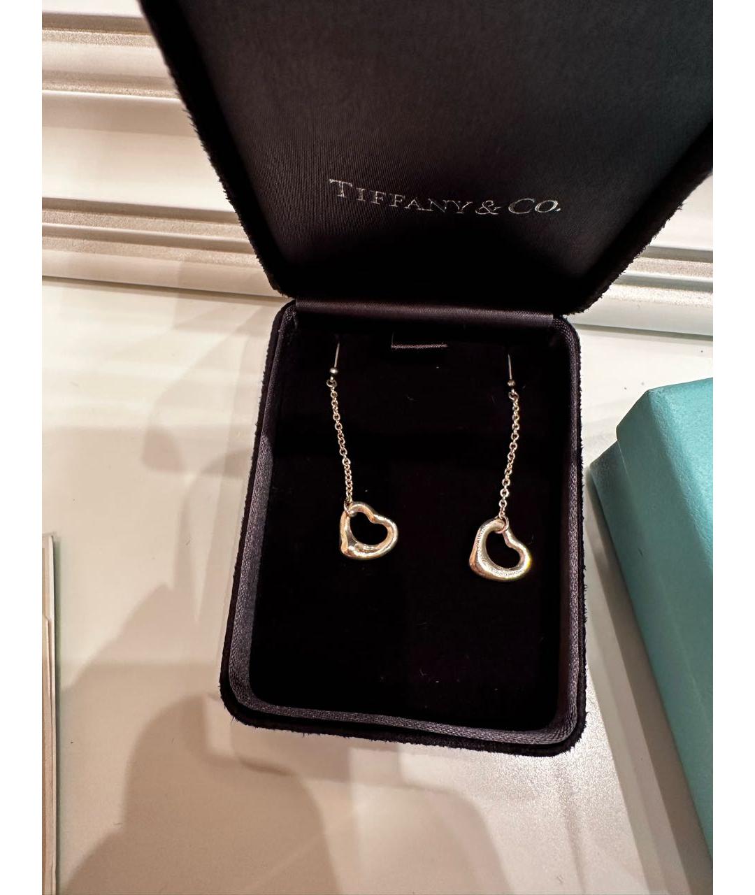 TIFFANY&CO Серебряные серебряные серьги, фото 2