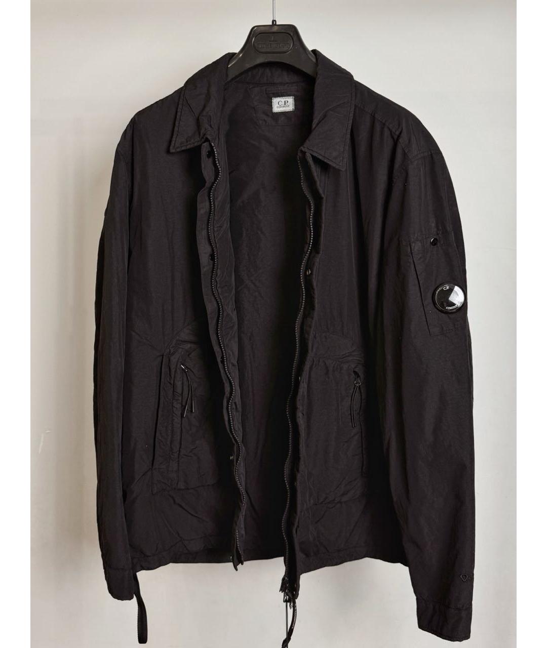 CP COMPANY Черная куртка, фото 2