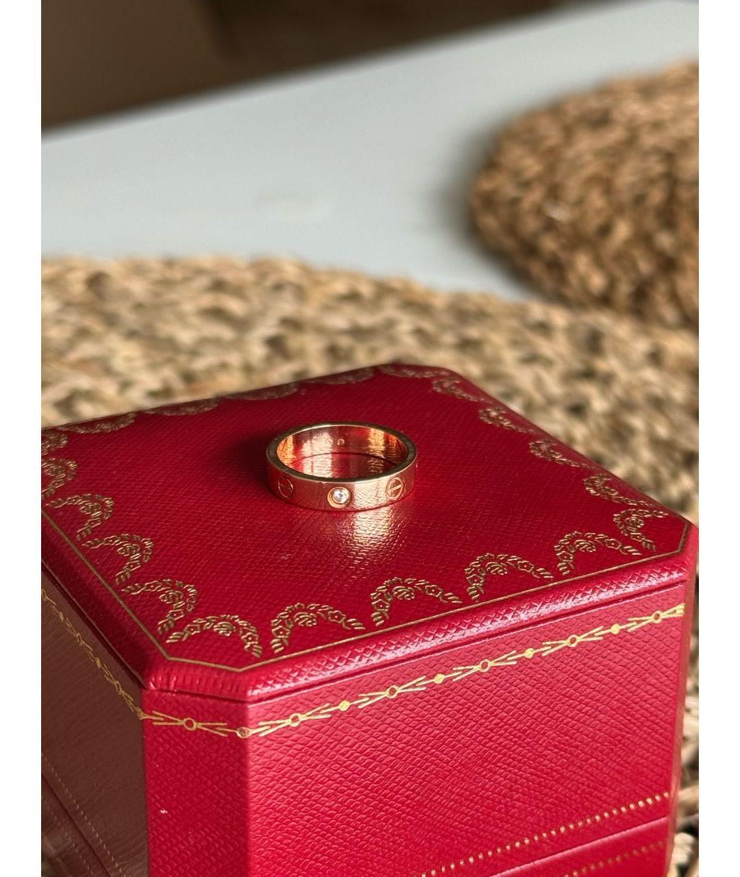 CARTIER Розовое кольцо из розового золота, фото 4