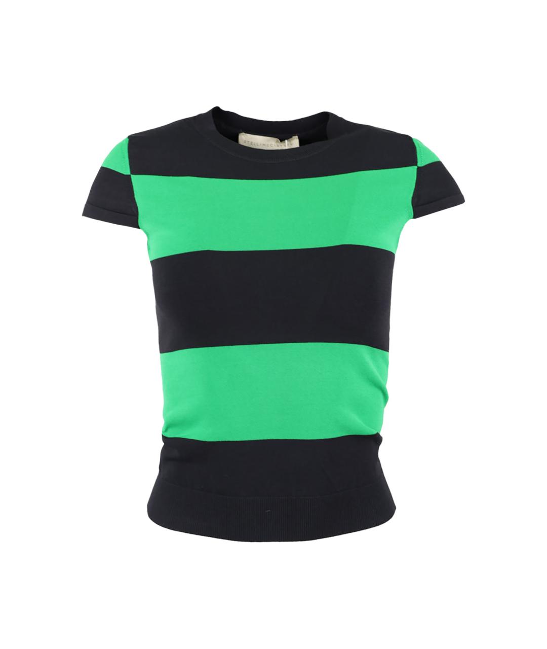 STELLA MCCARTNEY Мульти вискозная футболка, фото 1