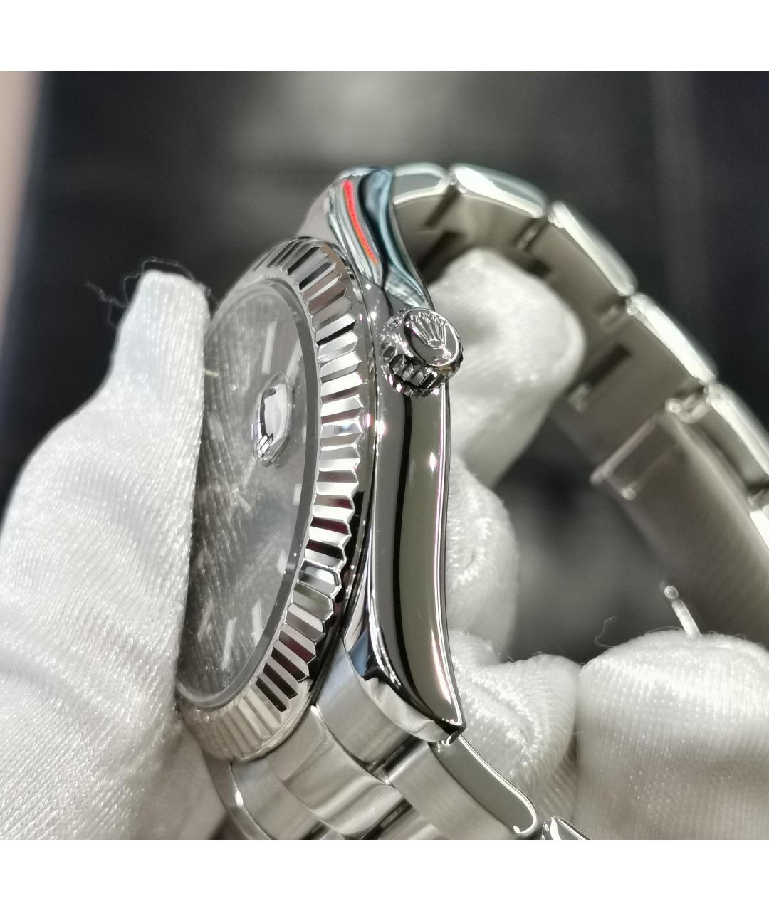 ROLEX Черные часы, фото 5