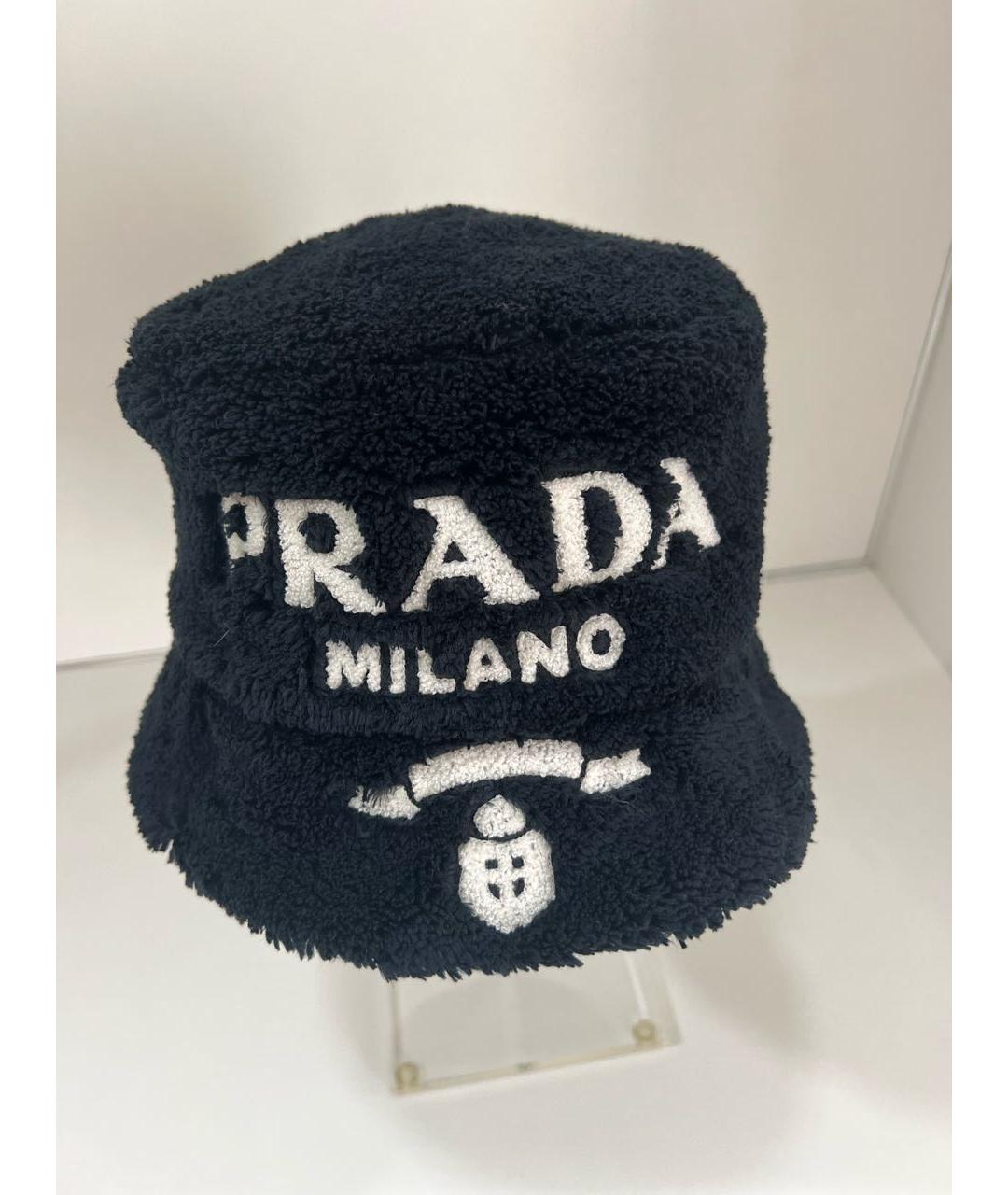 PRADA Черная панама, фото 3