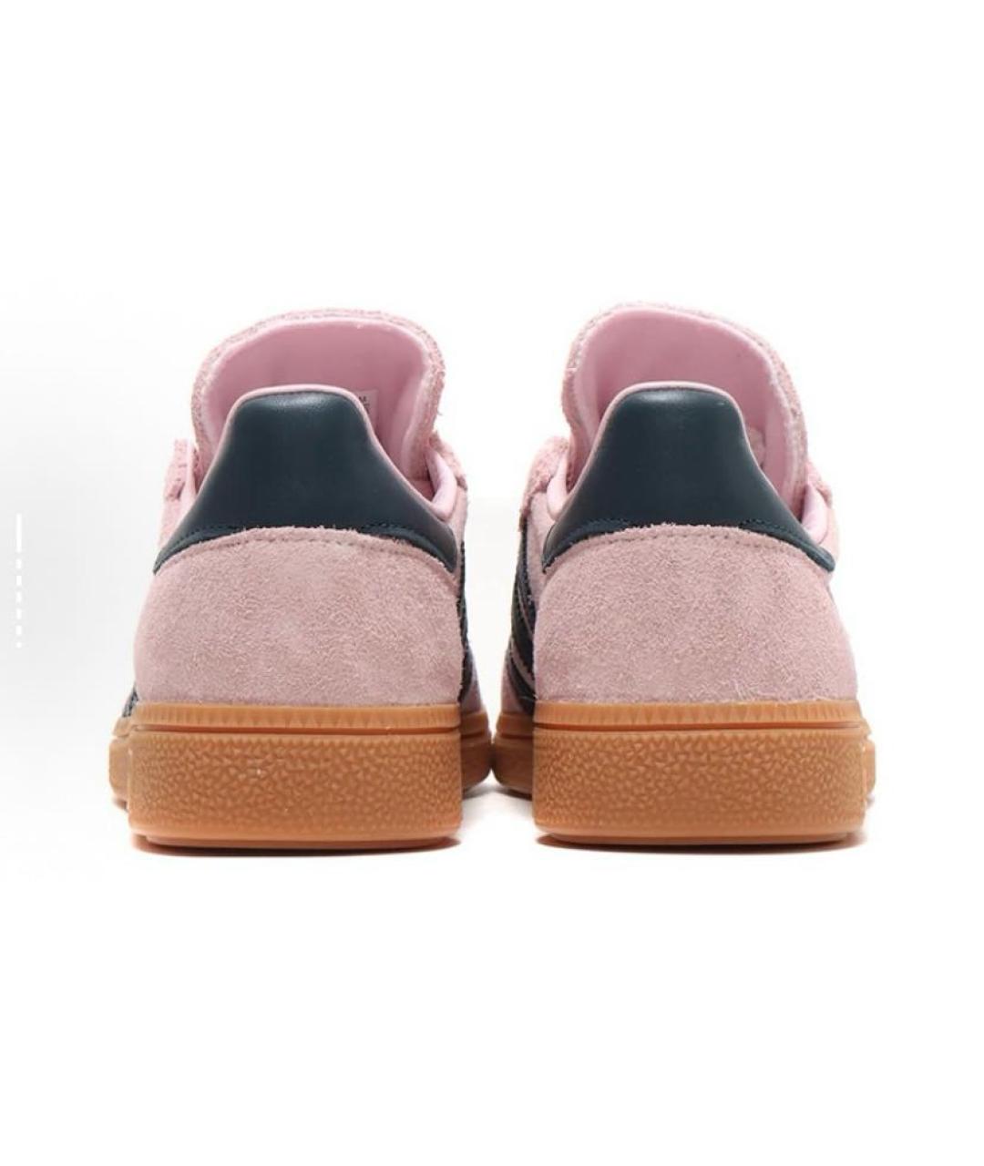 ADIDAS Коралловые замшевые низкие кроссовки / кеды, фото 5