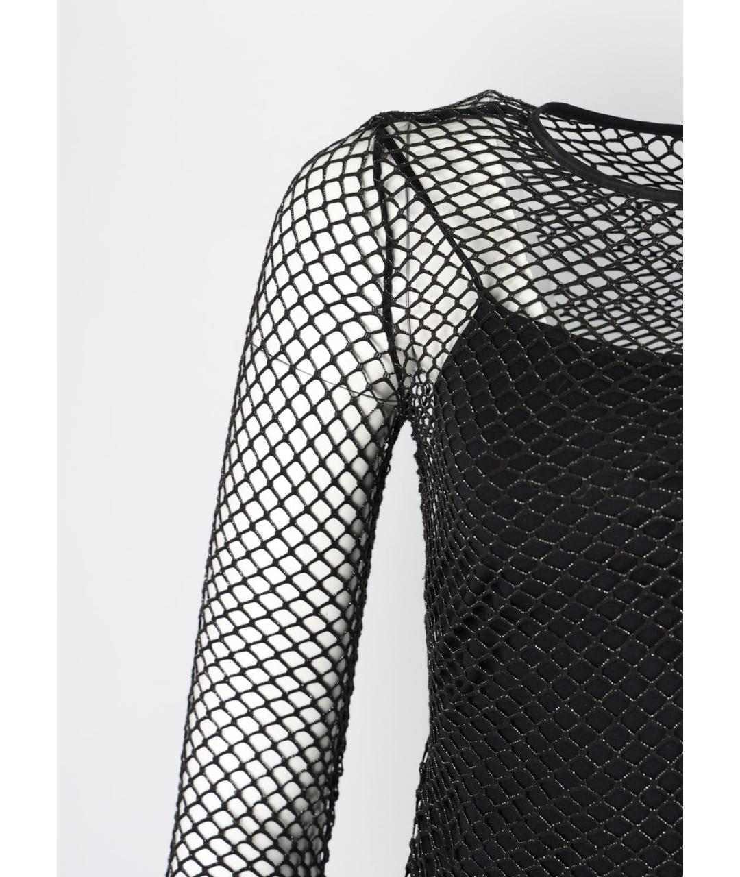 WOLFORD Черная полиамидовая майка, фото 5
