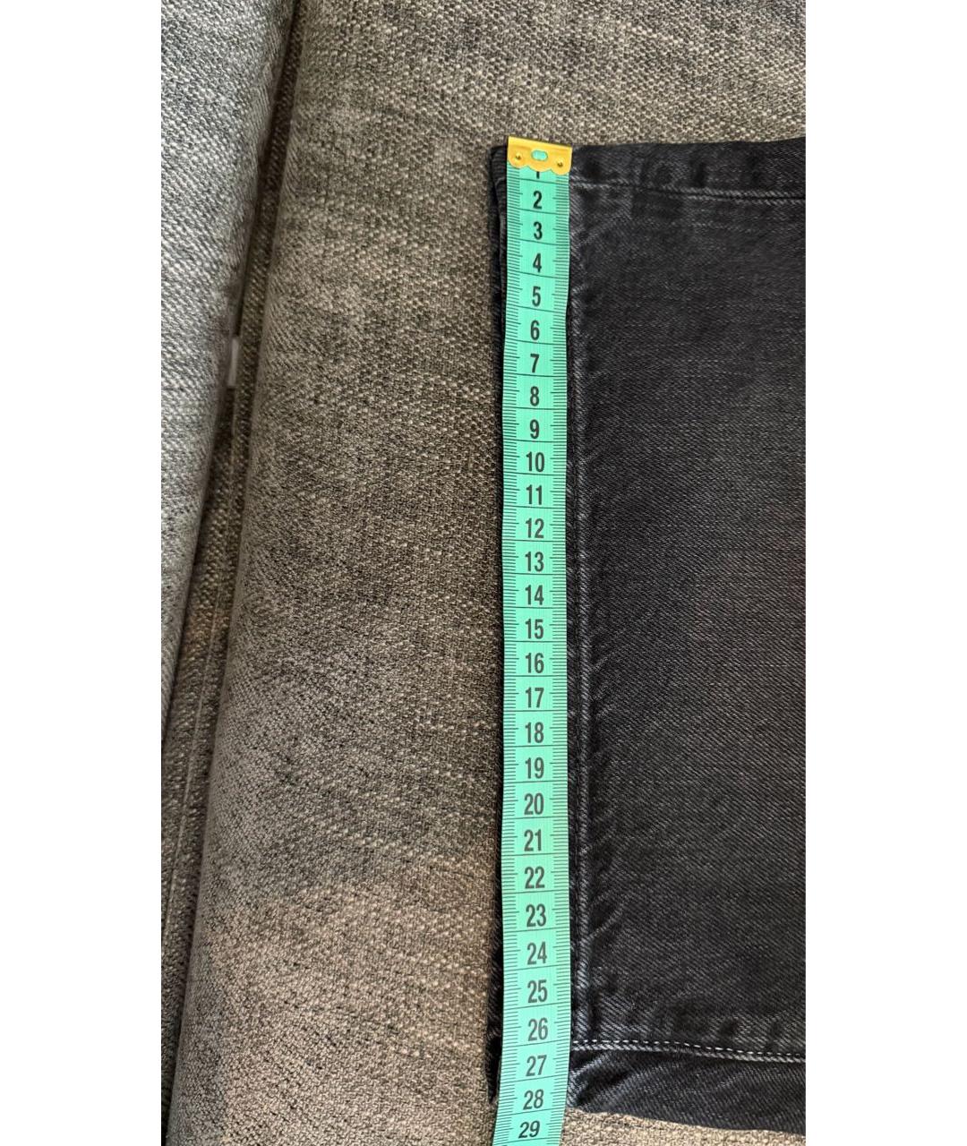 IRO Черные деним шорты, фото 7