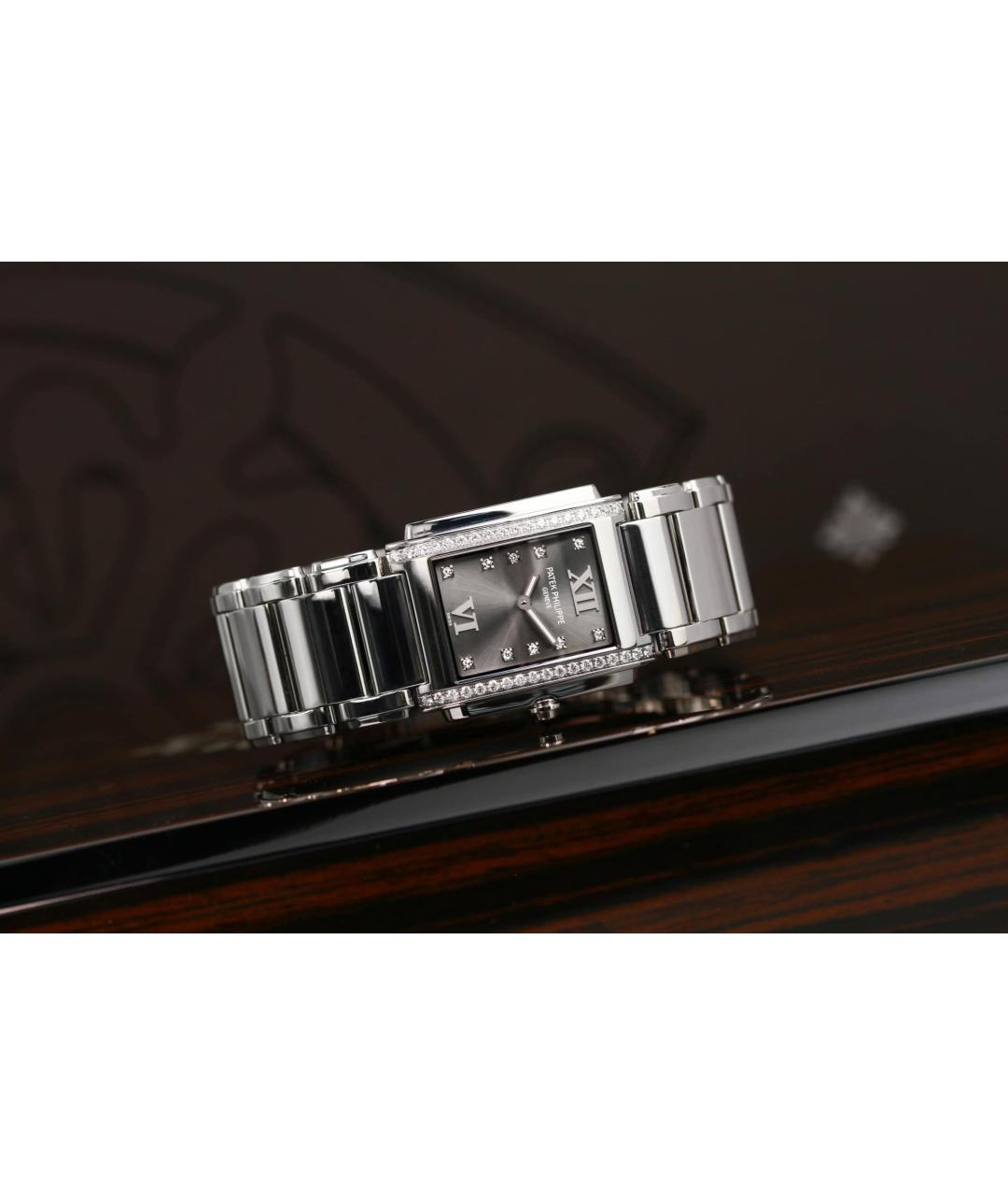 PATEK PHILIPPE Серебряные металлические часы, фото 2