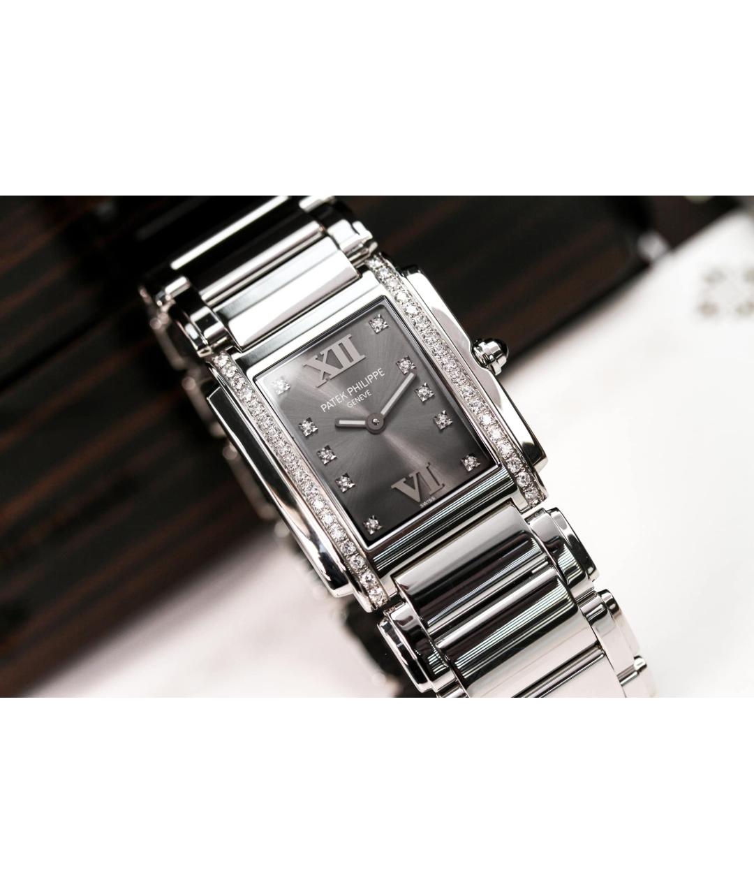 PATEK PHILIPPE Серебряные металлические часы, фото 4