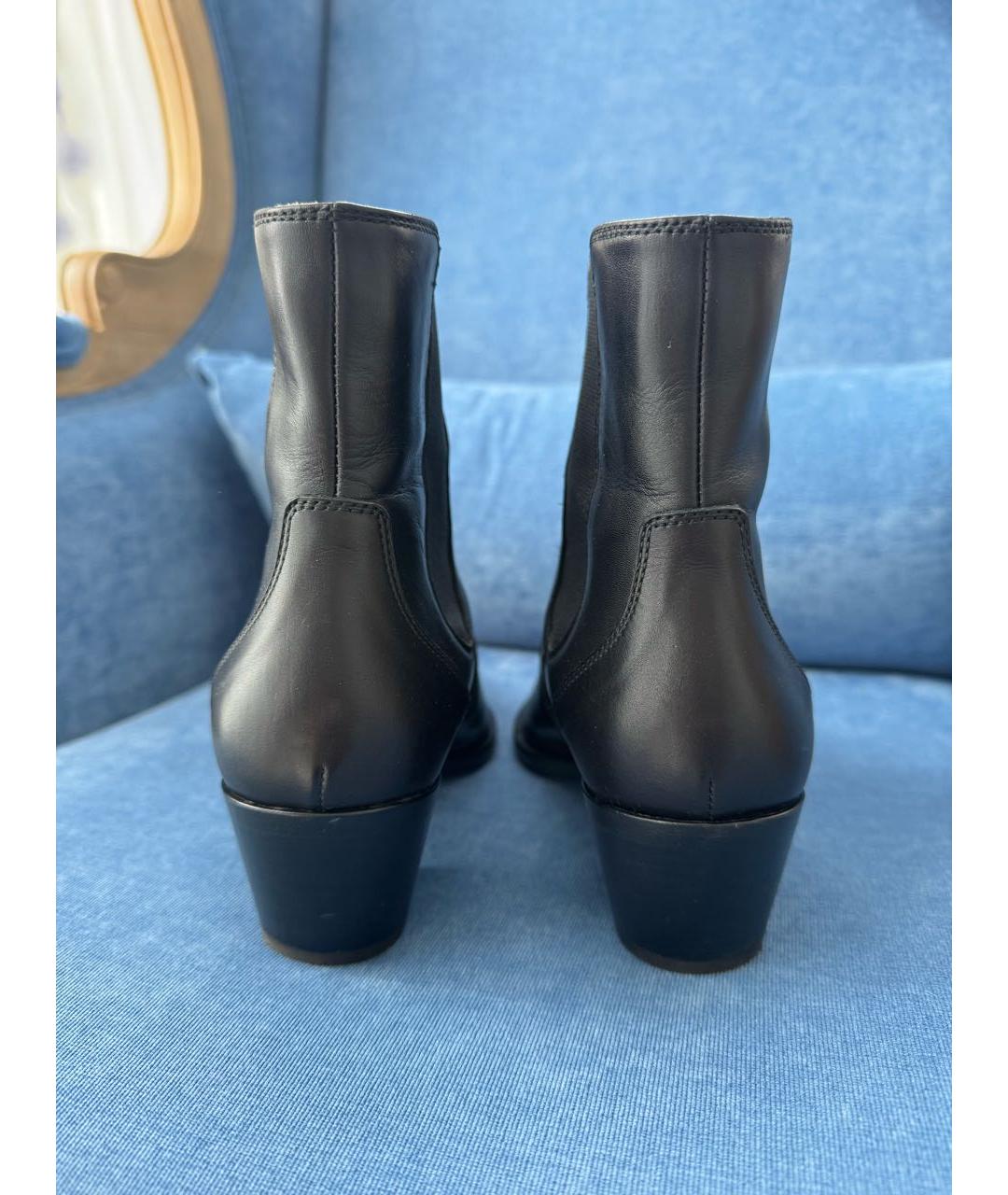 GIANVITO ROSSI Черные кожаные ботильоны, фото 4