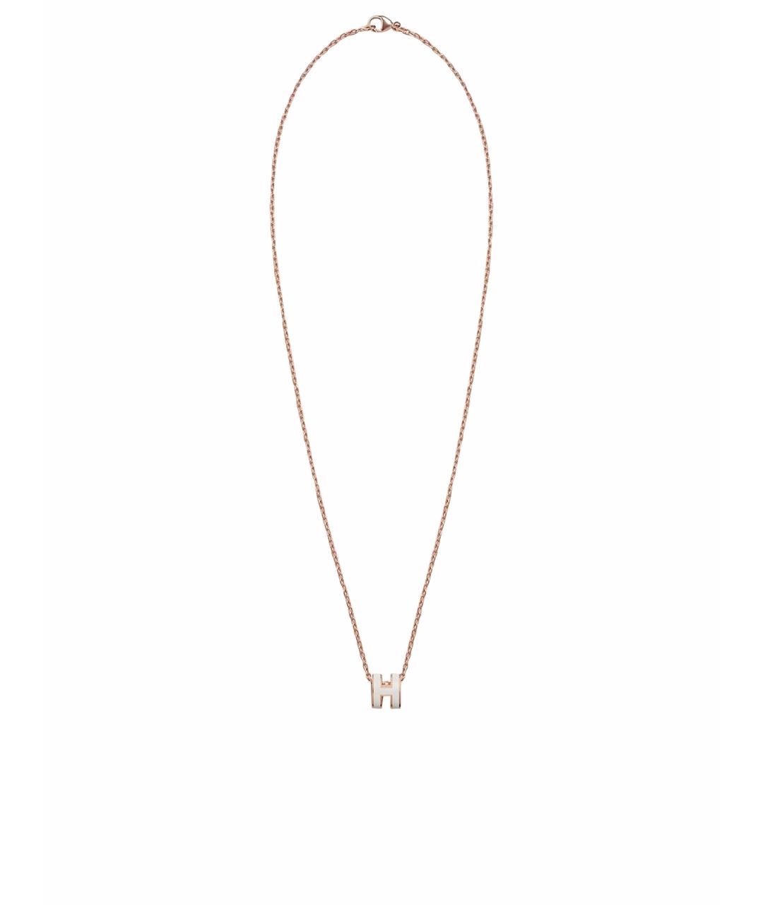 HERMES Золотое колье, фото 1