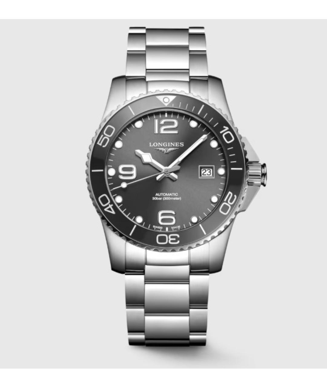 LONGINES Серебряные металлические часы, фото 5