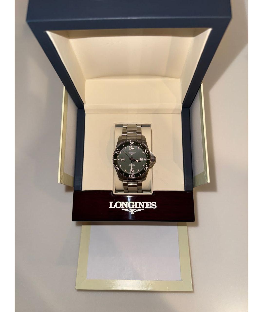 LONGINES Серебряные металлические часы, фото 2