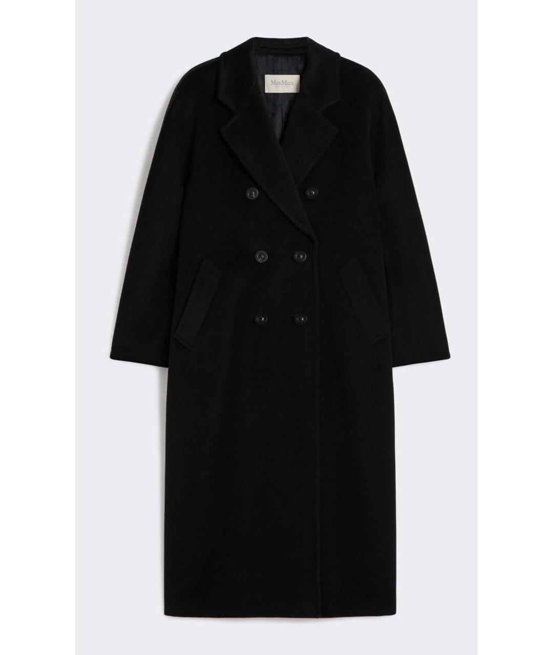 MAX MARA Черное кашемировое пальто, фото 9