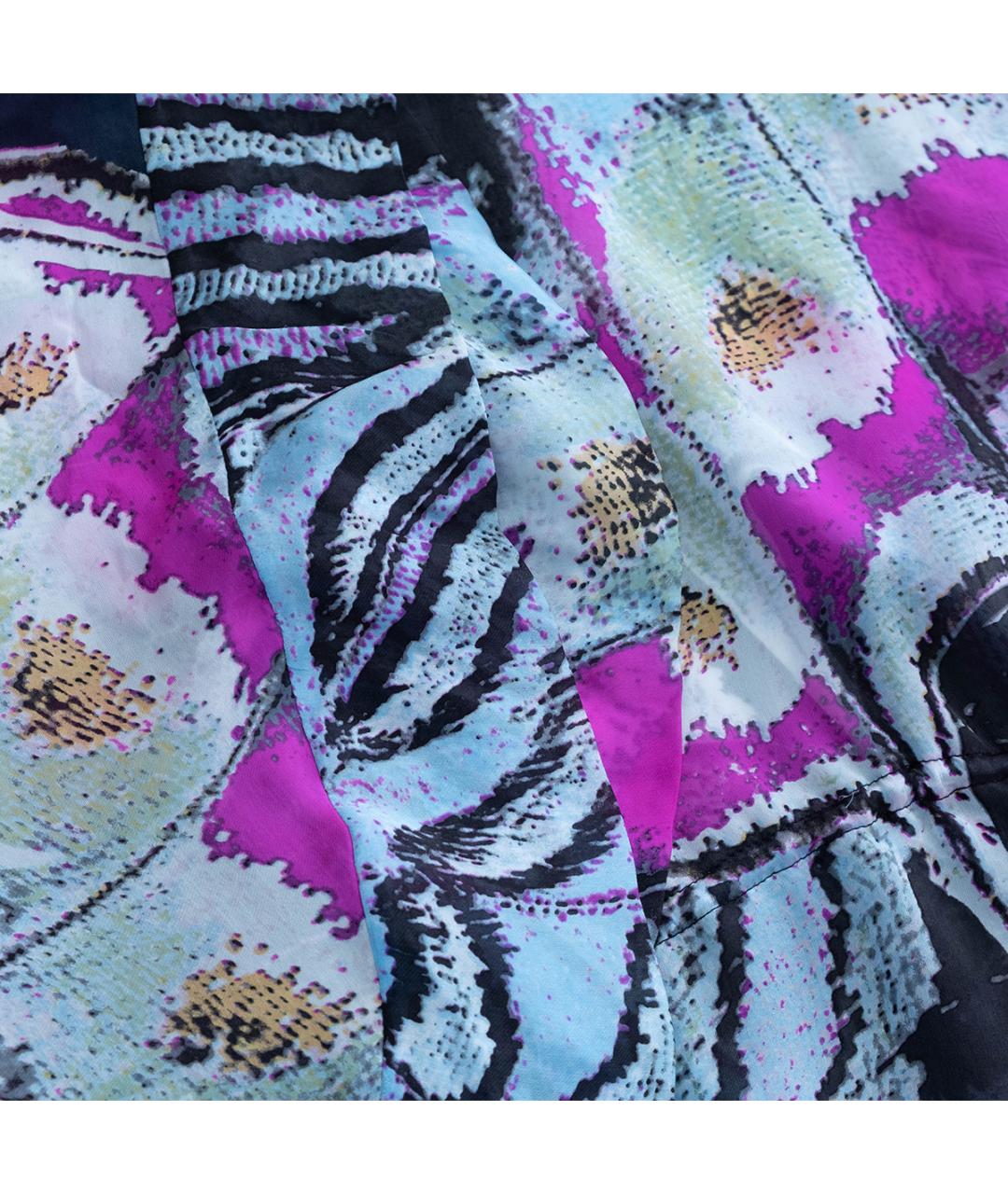 ROBERTO CAVALLI Мульти шелковая блузы, фото 4