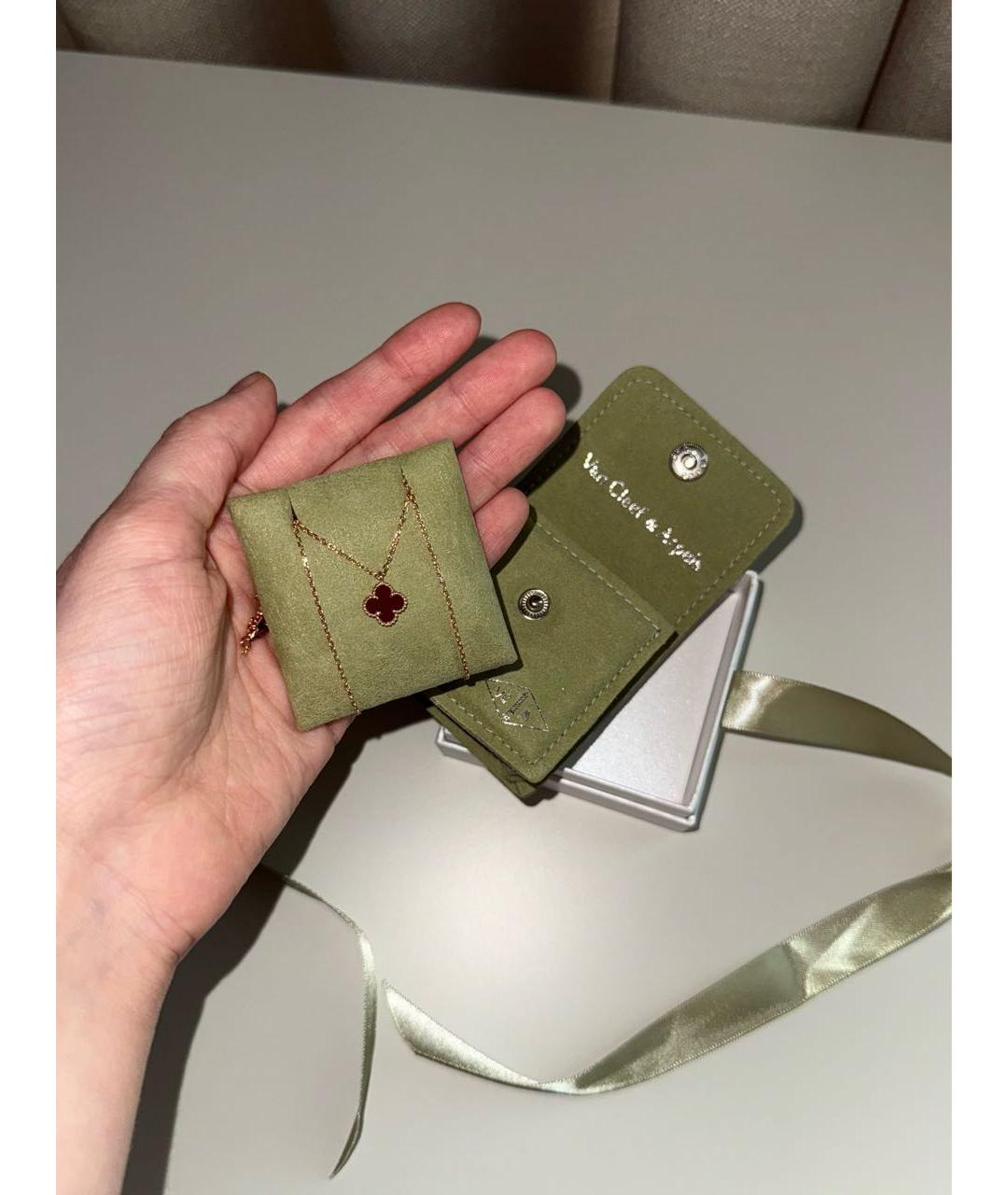 VAN CLEEF & ARPELS Красное колье из розового золота, фото 2