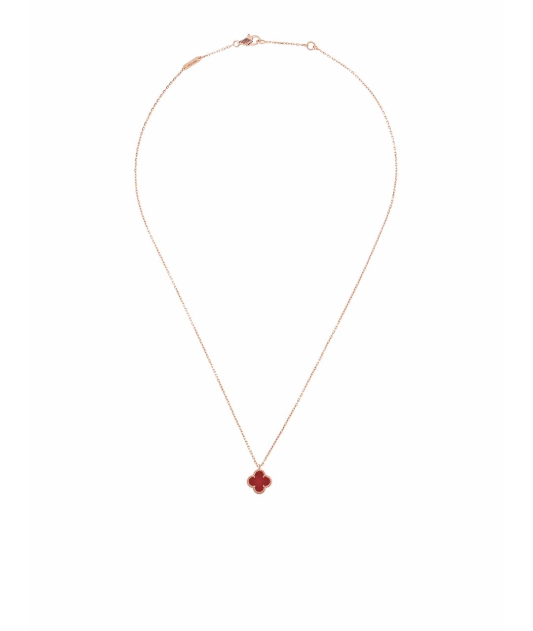 VAN CLEEF & ARPELS Красное колье из розового золота, фото 1