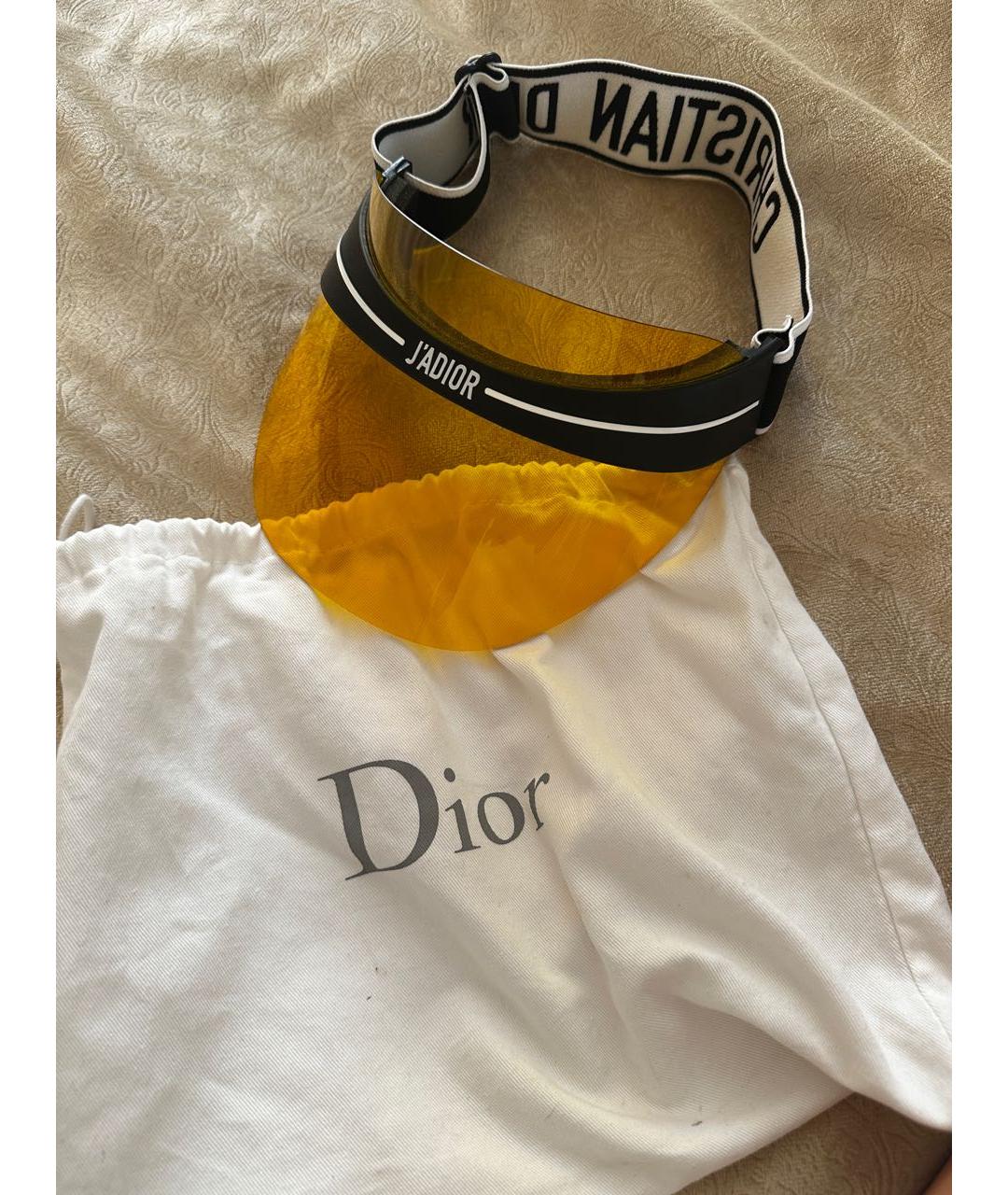 CHRISTIAN DIOR Желтые солнцезащитные очки, фото 2