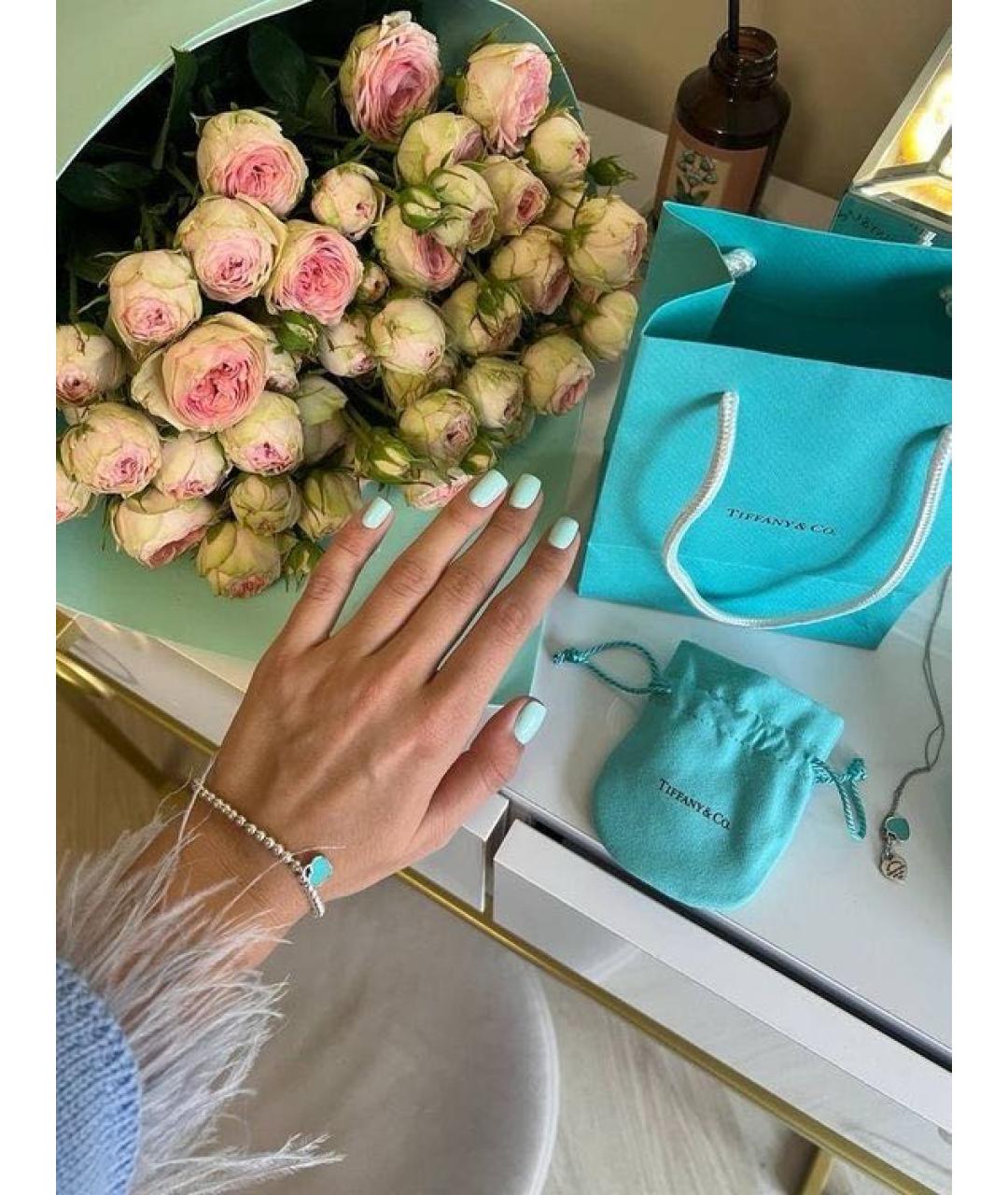 TIFFANY&CO Серебрянный серебряный браслет, фото 5