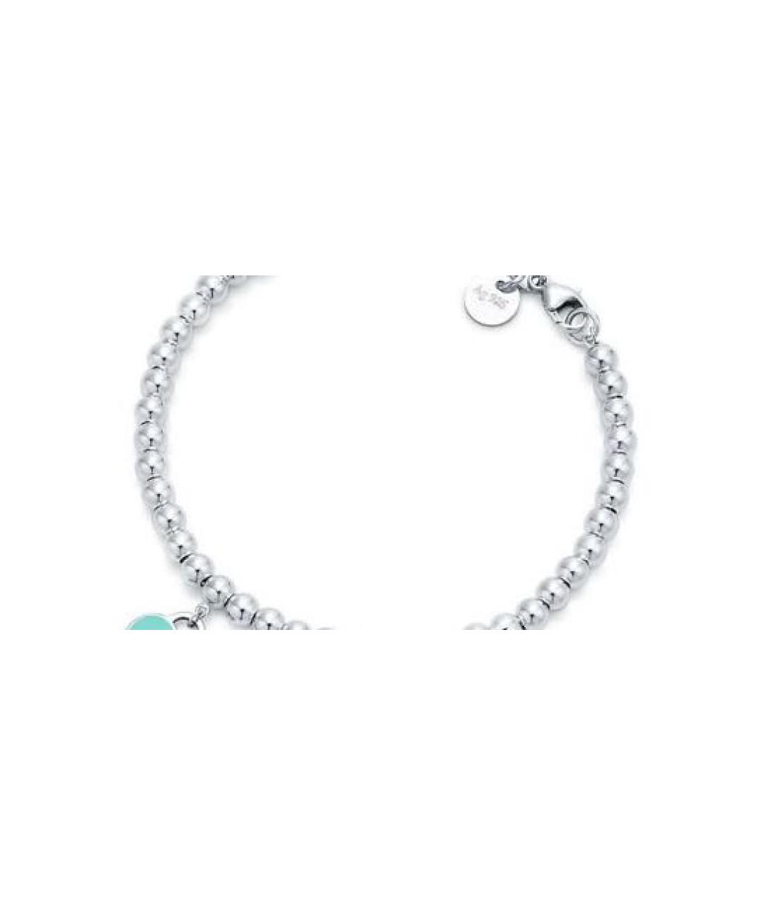TIFFANY&CO Серебрянный серебряный браслет, фото 2
