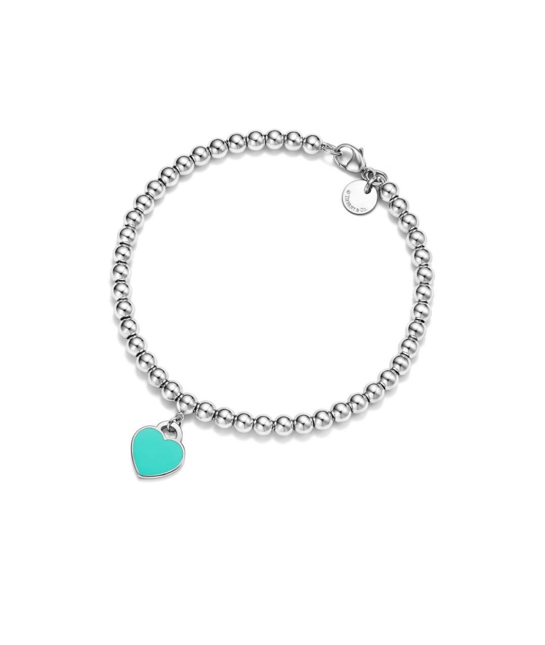 TIFFANY&CO Серебрянный серебряный браслет, фото 7