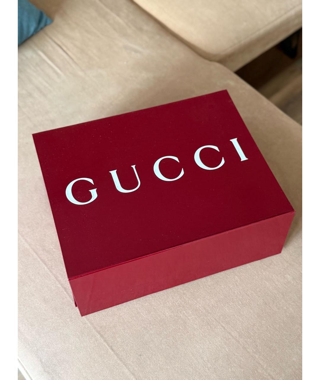 GUCCI Бежевая кожаная сумка через плечо, фото 8