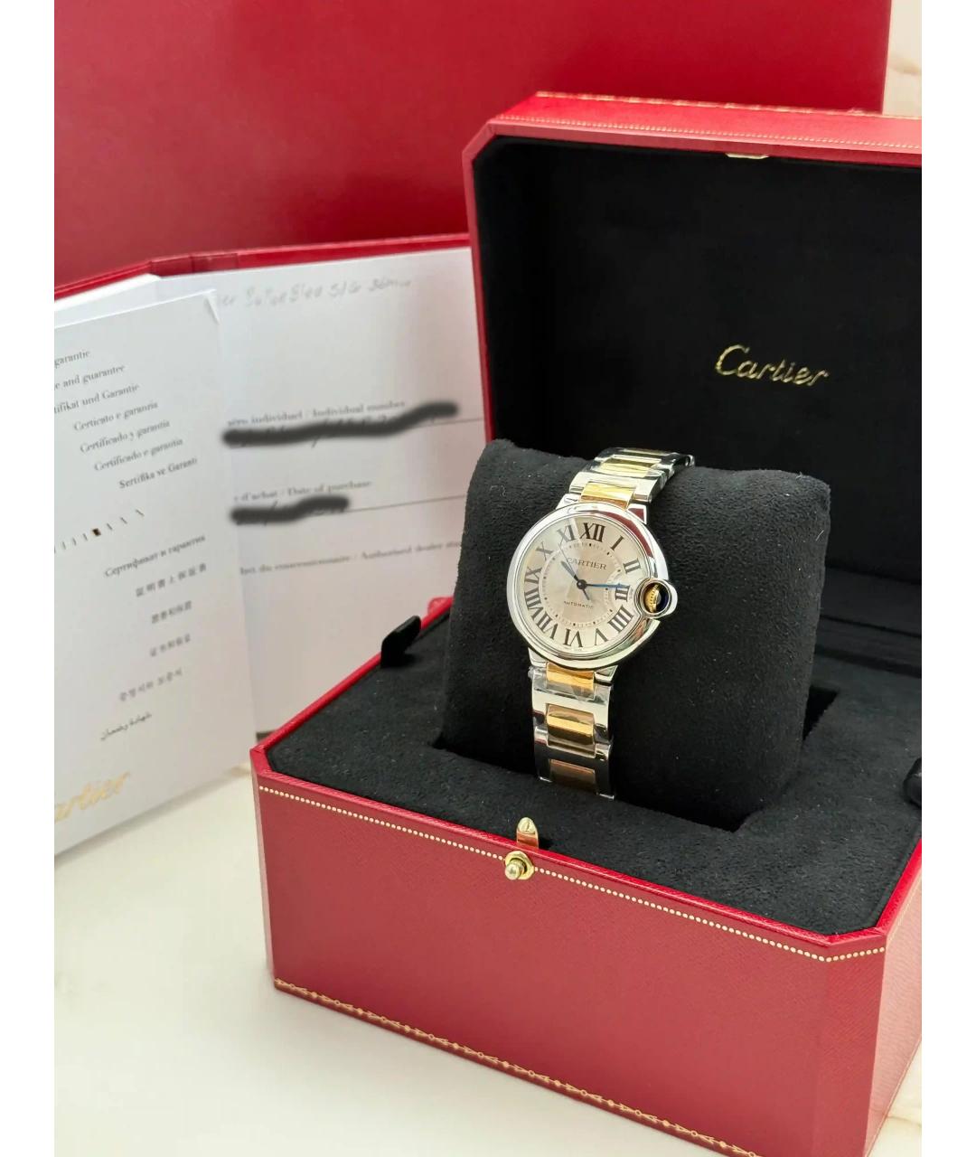 CARTIER Часы из желтого золота, фото 2