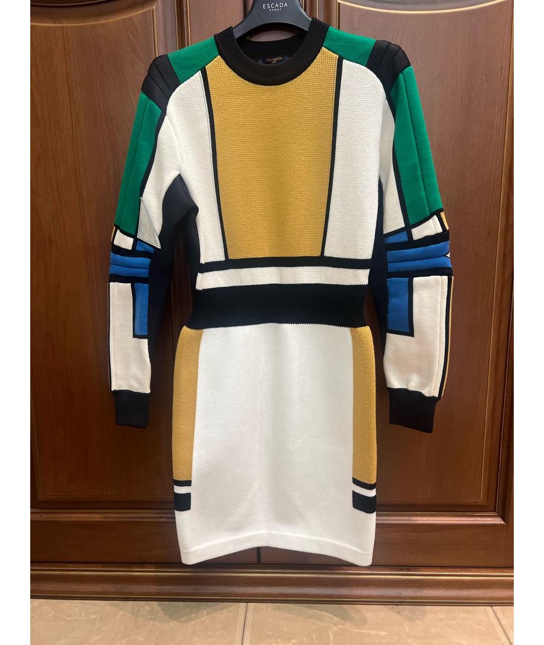 LOUIS VUITTON Белое платье, фото 6