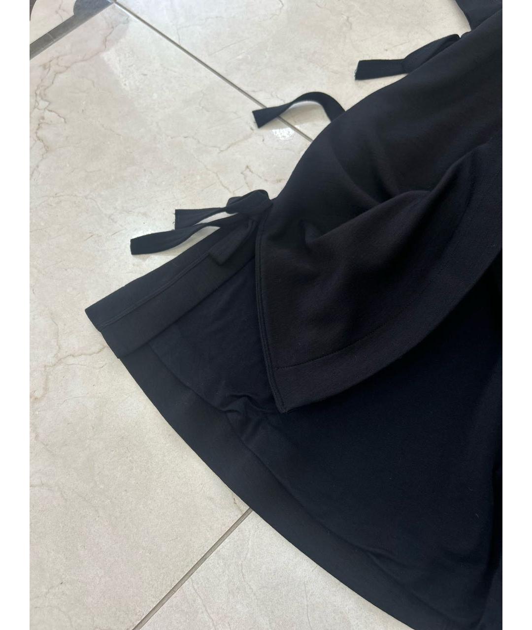 PROENZA SCHOULER Черное шерстяное повседневное платье, фото 6