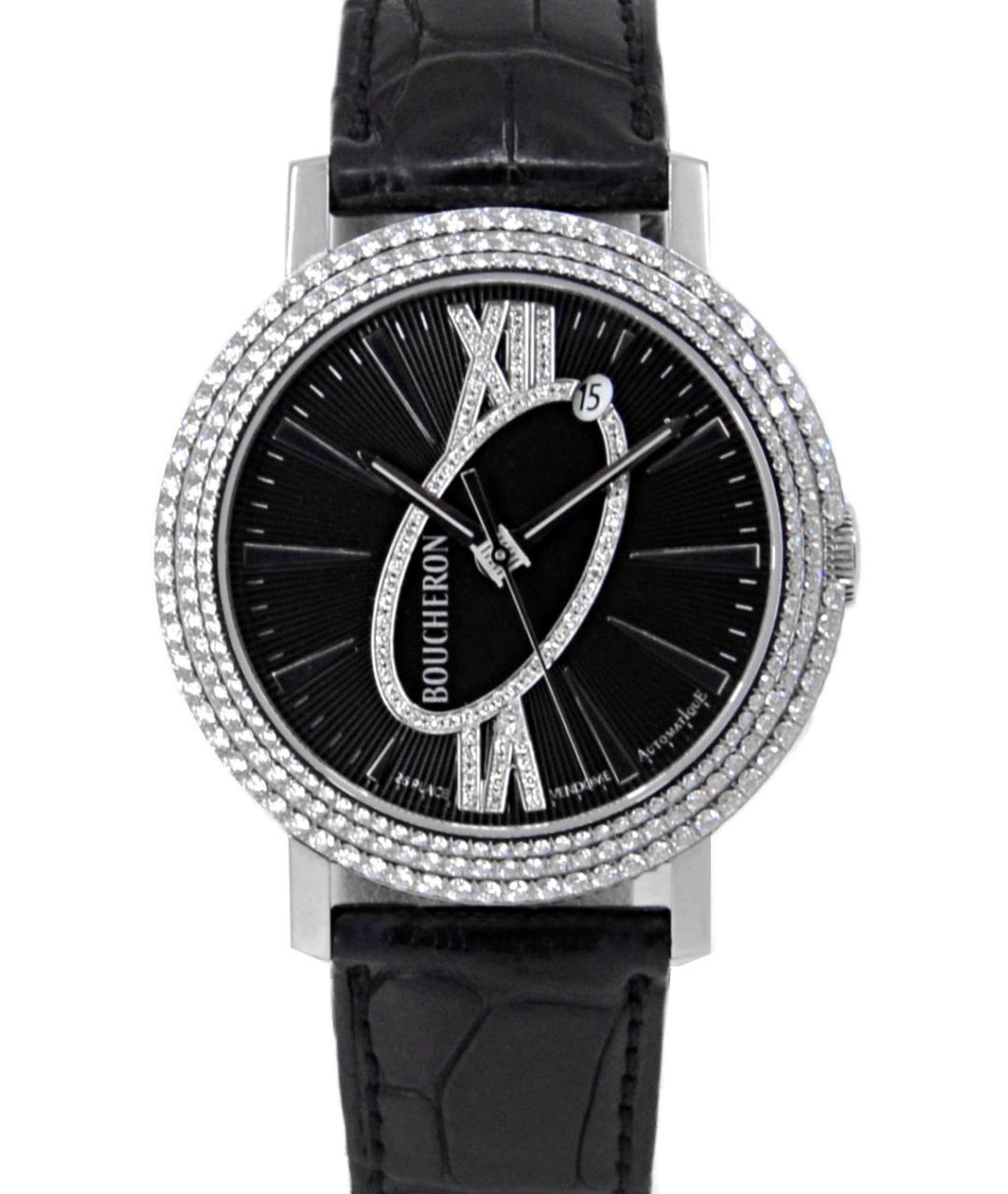 BOUCHERON Черные часы, фото 6