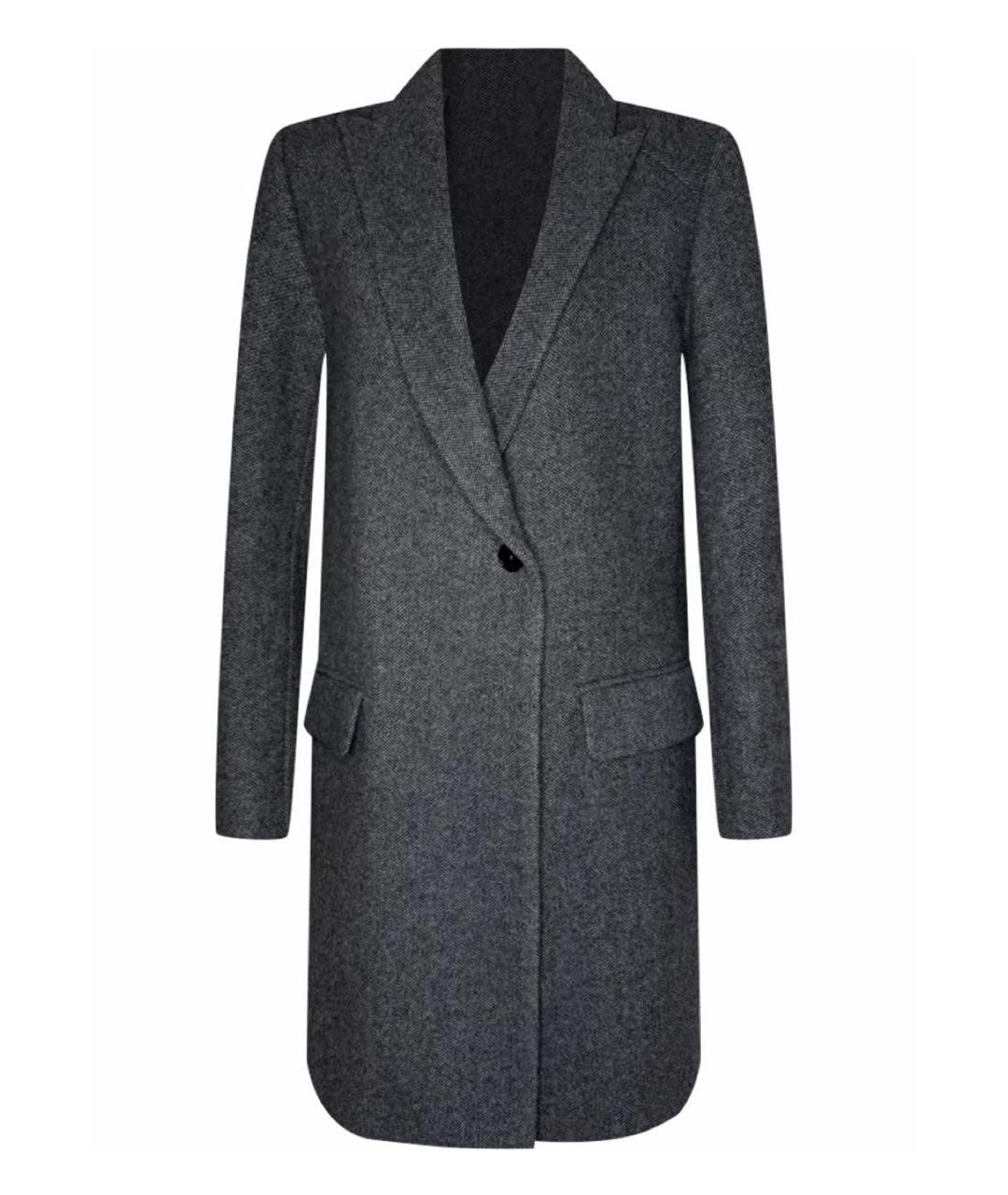 ZADIG & VOLTAIRE Серое пальто, фото 9