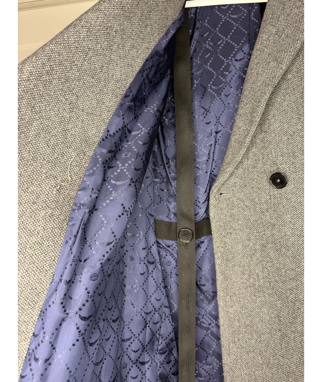 ZADIG & VOLTAIRE Серое пальто, фото 8