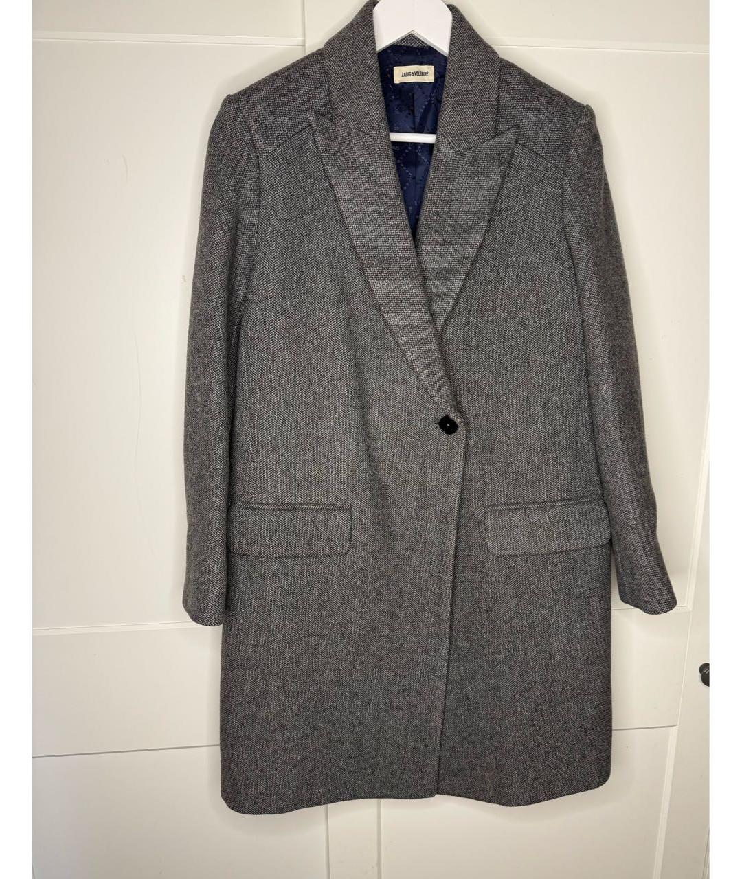 ZADIG & VOLTAIRE Серое пальто, фото 2