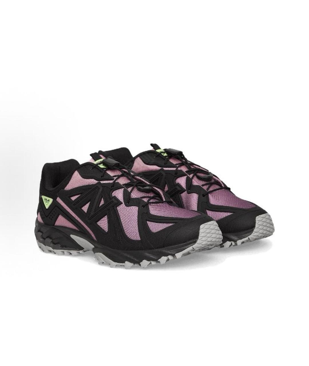 NEW BALANCE Фиолетовые текстильные низкие кроссовки / кеды, фото 3