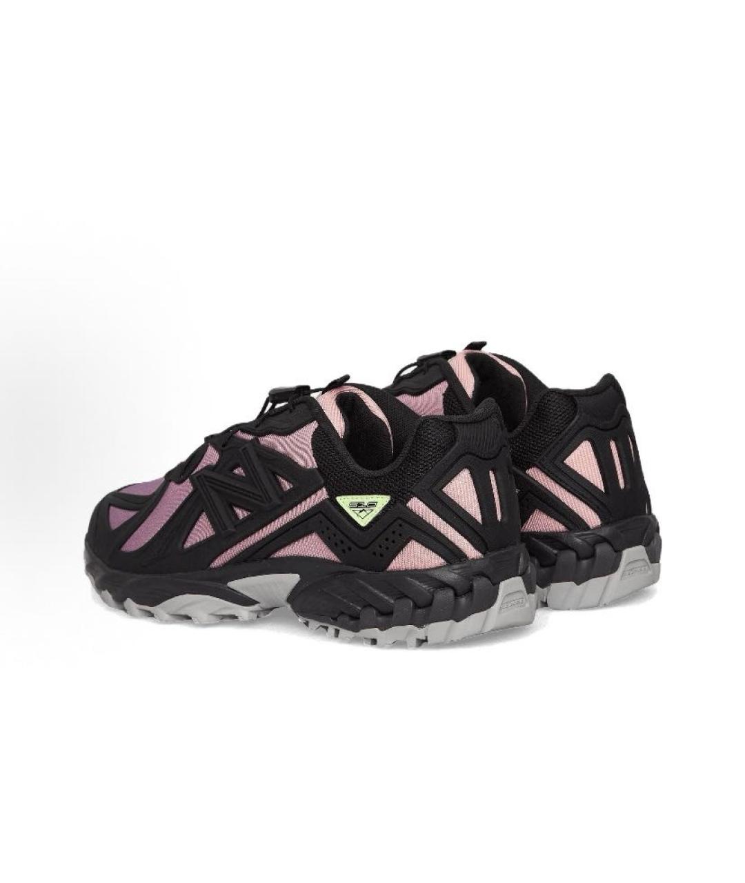 NEW BALANCE Фиолетовые текстильные низкие кроссовки / кеды, фото 4