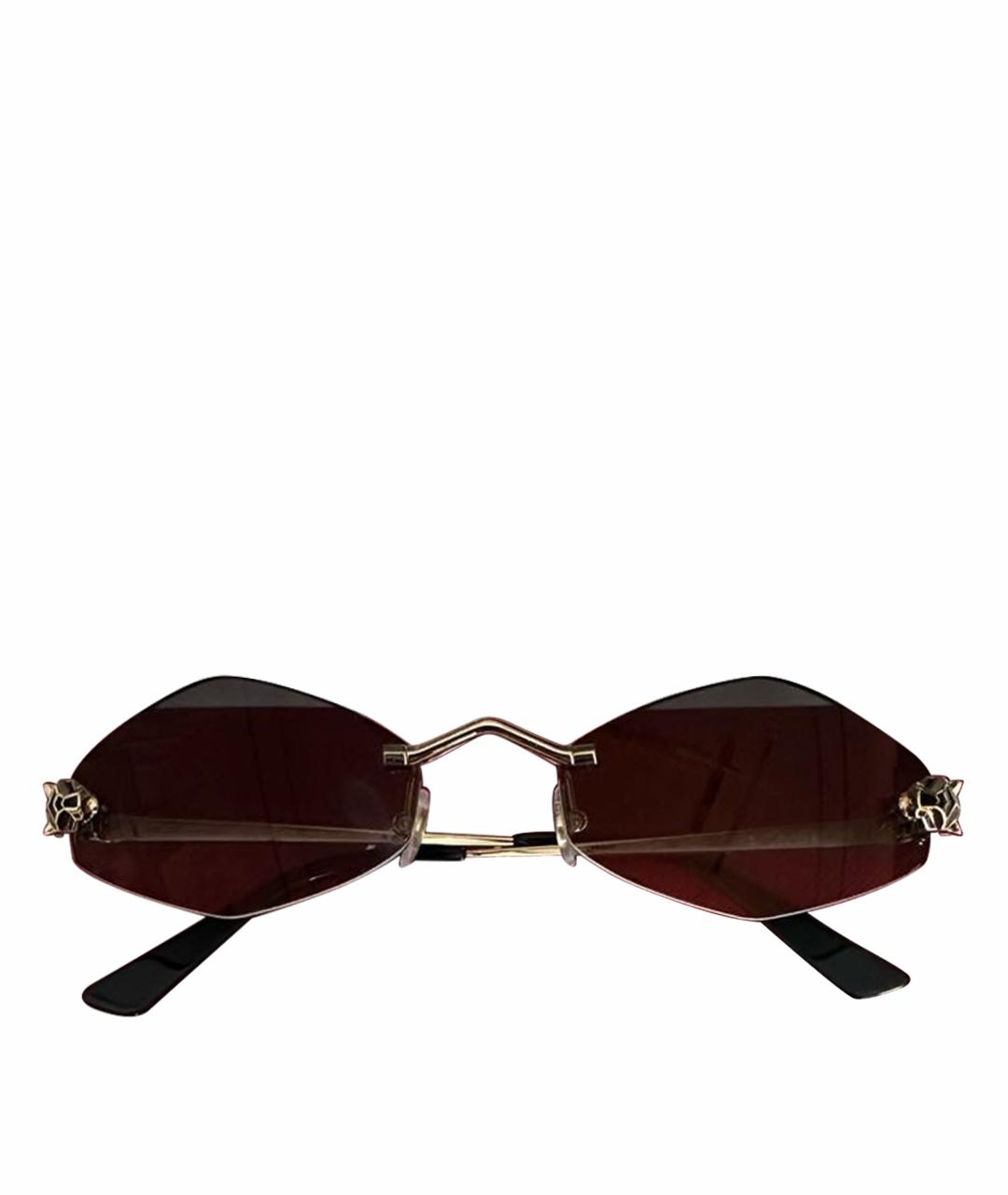 CARTIER Металлические солнцезащитные очки, фото 6