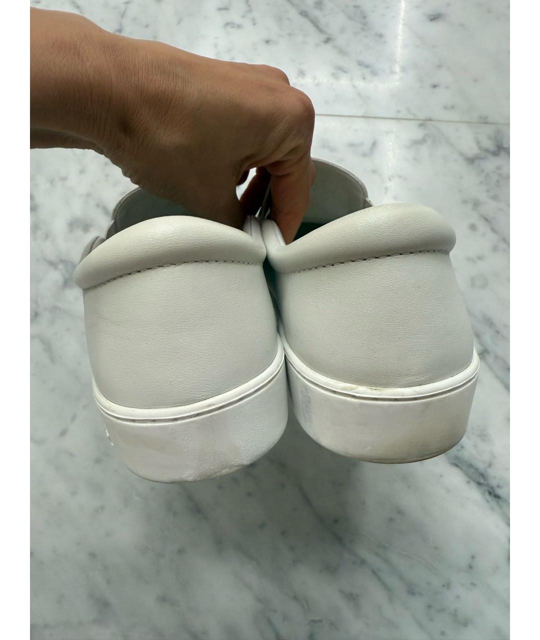CHRISTIAN DIOR Белые кожаные кеды, фото 3
