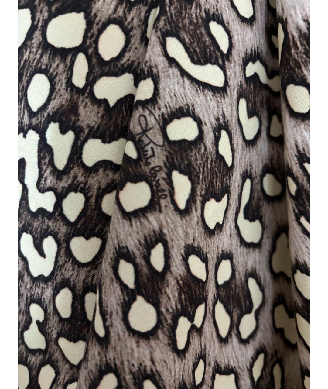 ROBERTO CAVALLI Хлопковое коктейльное платье, фото 5