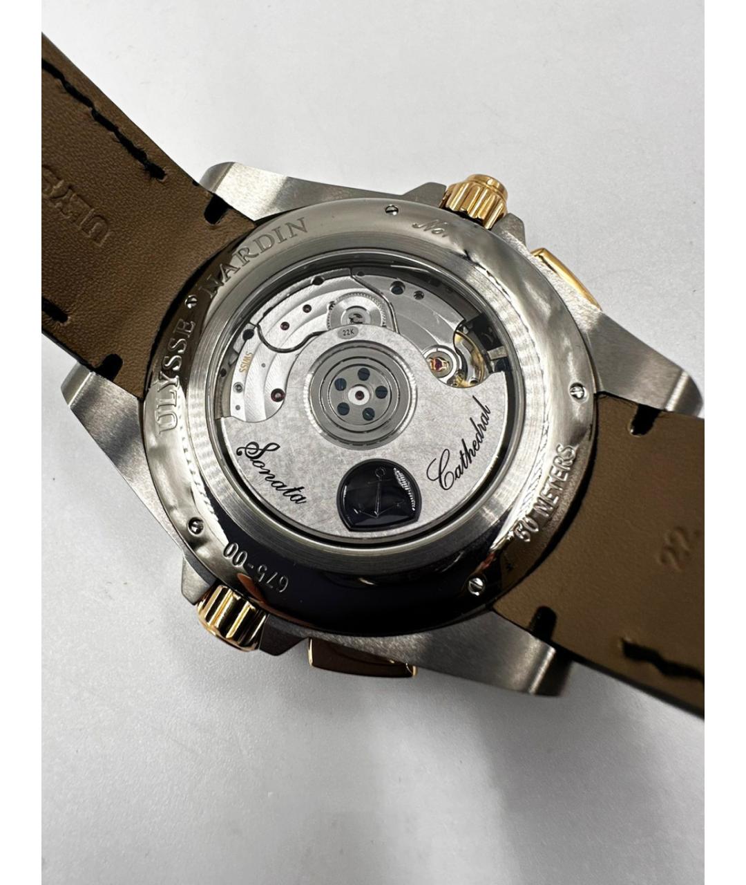 Ulysse Nardin Черные часы, фото 6