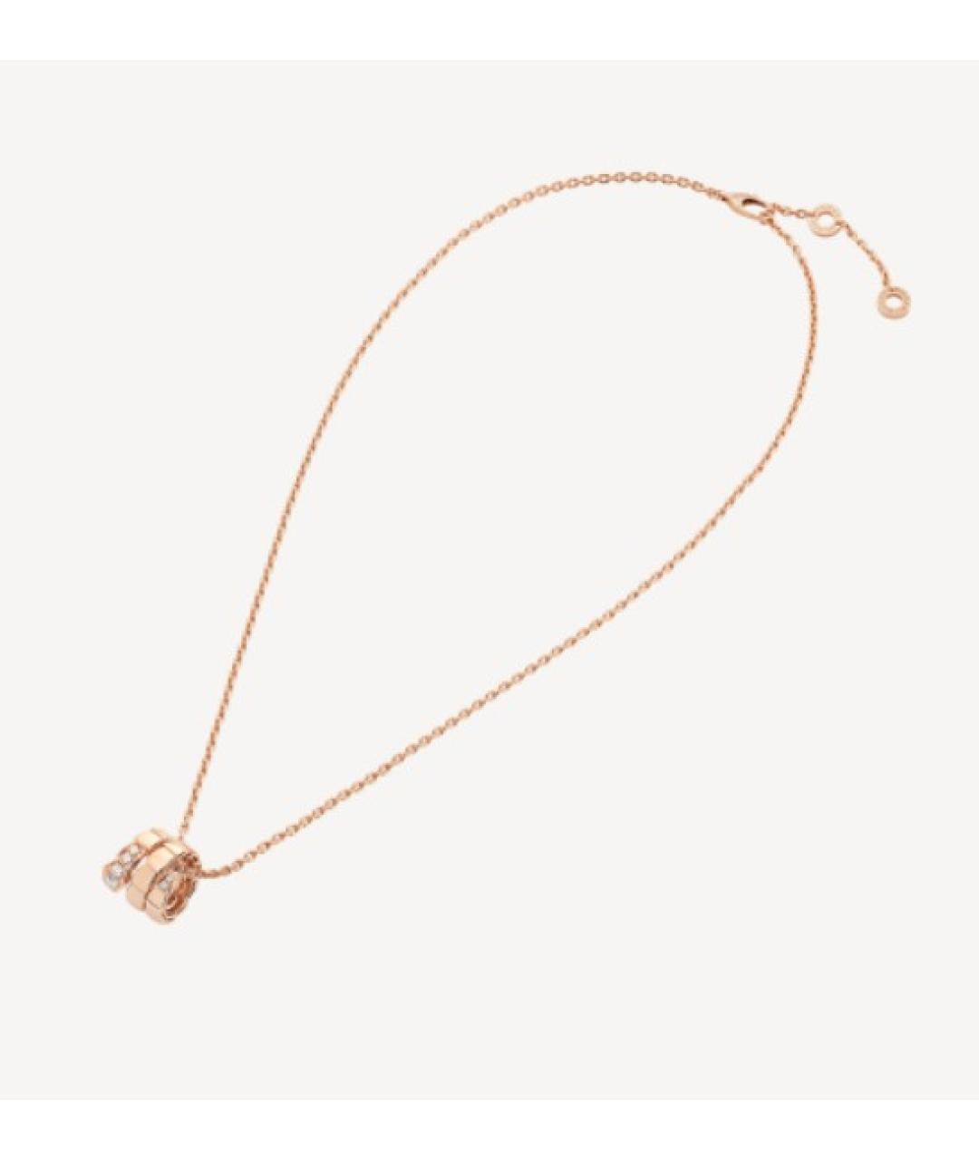 BVLGARI Золотая подвеска из розового золота, фото 2