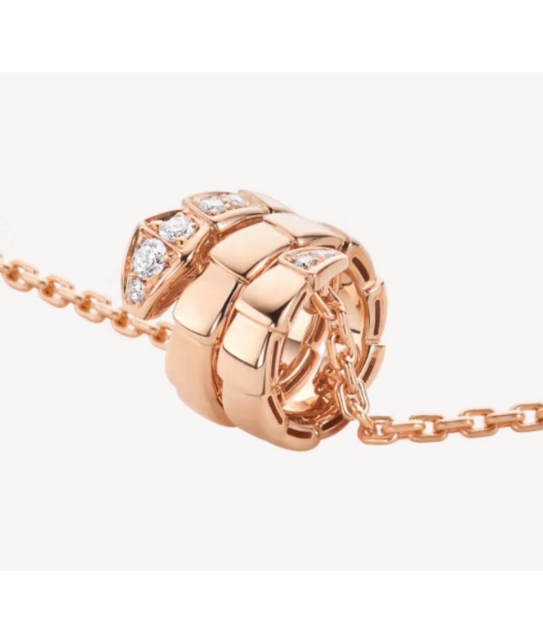 BVLGARI Золотая подвеска из розового золота, фото 5